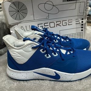 RARE Nike Paul George Sneakers - Size 13 - Color Game Royal/White.